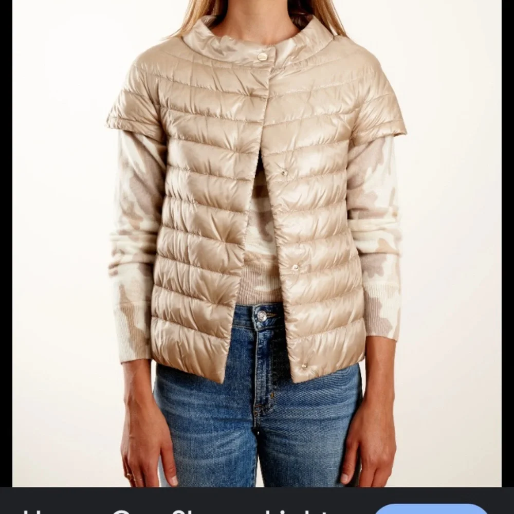 Herno Emilia Cap Sleeve Ultra Light Puffer Vest - Picture 16 of 16